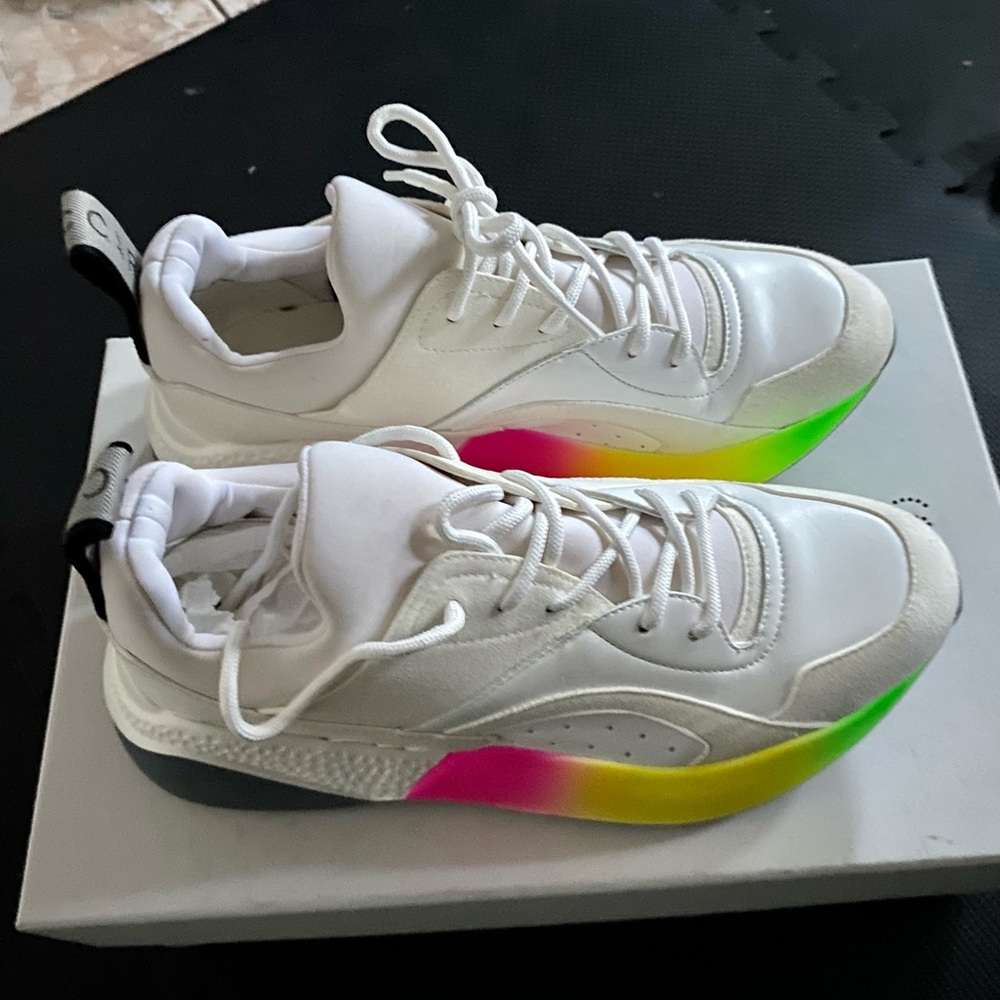 Stella McCarthy Eclipse Rainbow platform sneaker - Picture 2 of 6